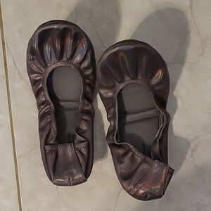 Elegant Metallic Loafers for Women